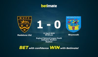 Dự đoán Maidstone Utd vs Weymouth, Tỷ lệ cược & Mẹo cá cược 04/12/2025