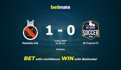 Dự đoán Malahide Utd vs St Francis FC, Tỷ lệ cược & Mẹo cá cược 05/02/2025
