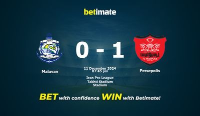 Dự đoán Malavan vs Persepolis, Tỷ lệ cược & Mẹo cá cược 12/11/2024