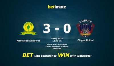 Dự đoán Mamelodi Sundowns vs Chippa United, Tỷ lệ cược & Mẹo cá cược 05/07/2025