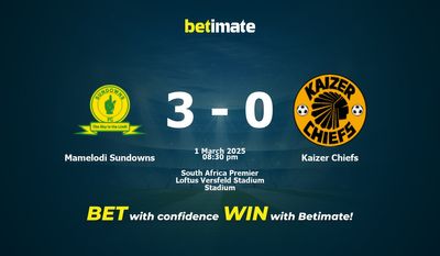 Dự đoán Mamelodi Sundowns vs Kaizer Chiefs, Tỷ lệ cược & Mẹo cá cược 03/01/2025