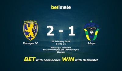 Dự đoán Managua FC vs Jalapa, tỷ lệ và tip cá cược 18/02/2024