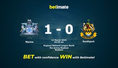 Dự đoán Marine vs Southport, Tỷ lệ cược & Mẹo cá cược 03/11/2025