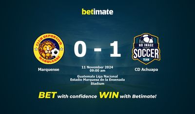 Dự đoán Marquense vs CD Achuapa, Tỷ lệ cược & Mẹo cá cược 11/11/2024
