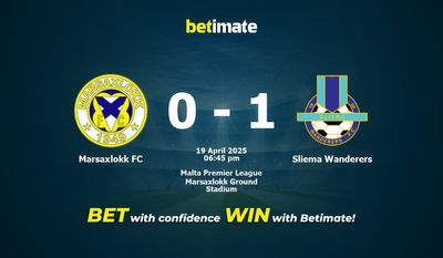 Soi kèo Marsaxlokk FC vs Sliema Wanderers, tỷ lệ cá cược 19/04/2025