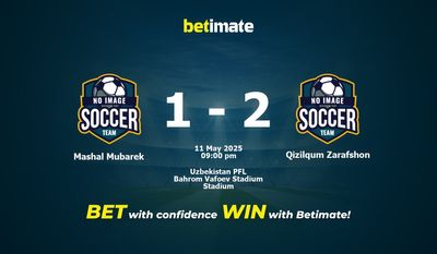 Dự đoán Mashal Mubarek vs Qizilqum Zarafshon, tỷ lệ cá cược 11/05/2025