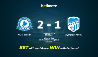 Dự đoán MC El Bayadh vs Olympique Akbou, Tỷ lệ & Mẹo cá cược 11/03/2025