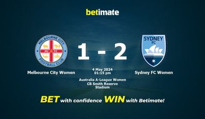 Soi kèo, tỷ lệ và tip cá cược Melbourne City Women vs Sydney FC Women 05/04/2024