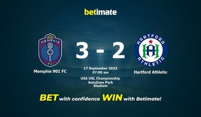Soi kèo Memphis 901 FC vs Hartford Athletic, Tỷ lệ & Mẹo cá cược 17/09/2023