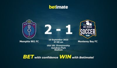 Soi kèo Memphis 901 FC vs Monterey Bay FC, tỷ lệ và tip cá cược 10/09/2023