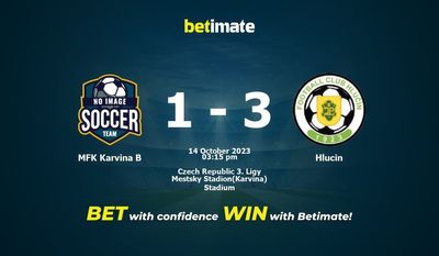 Dự đoán MFK Karvina B vs Hlucin, Tỷ lệ & Mẹo cá cược 14/10/2023