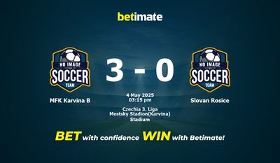 Soi kèo MFK Karvina B vs Slovan Rosice, tỷ lệ và tip cá cược 04/05/2025