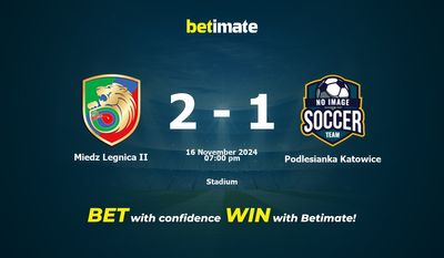 Miedz Legnica II vs Podlesianka Katowice Prediction, Odds & Betting Tips 11/16/2024