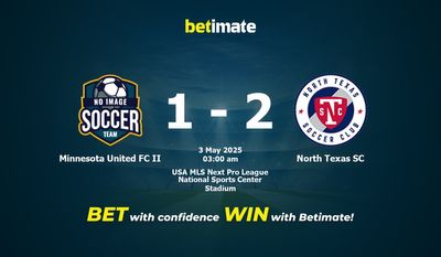 Dự đoán, tỷ lệ cược và mẹo cá cược Minnesota United FC II vs North Texas SC 05/02/2025