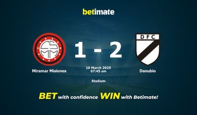 Dự đoán Miramar Misiones vs Danubio, Tỷ lệ & Mẹo cá cược 10/03/2025