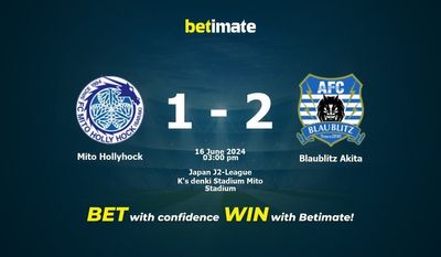 Soi kèo Mito Hollyhock vs Blaublitz Akita, tỷ lệ và tip cá cược 16/06/2024