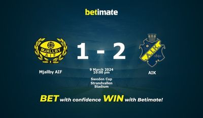 Mjallby AIF vs AIK Prediction, Odds & Betting Tips 03/09/2024