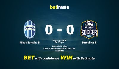 Dự đoán Mladá Boleslav B vs Pardubice B, tỷ lệ và tip cá cược 09/03/2025