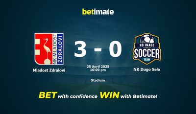 Dự đoán Mladost Zdralovi vs NK Dugo Selo, Tỷ lệ & Mẹo cá cược 25/04/2025