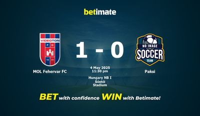 Dự đoán MOL Fehervar FC vs Paksi, tỷ lệ cá cược 04/05/2025