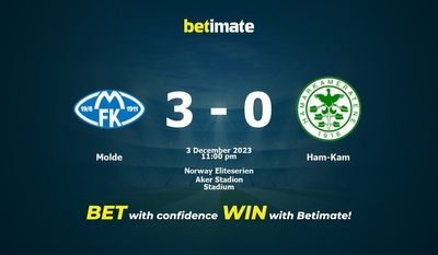 Soi kèo Molde vs Ham-Kam, tỷ lệ và tip cá cược 03/12/2023