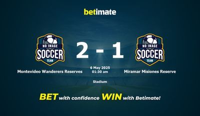 Dự đoán, tỷ lệ cược và mẹo cá cược Montevideo Wanderers Reserves vs Miramar Misiones Reserve 05/05/2025