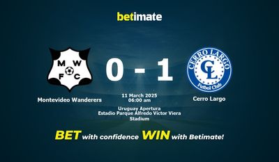 Dự đoán Montevideo Wanderers vs Cerro Largo, Tỷ lệ cược & Mẹo cá cược 03/10/2025