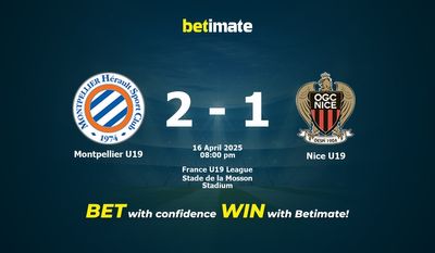 Dự đoán, Tỷ lệ cược & Mẹo cá cược Montpellier U19 vs Nice U19 16/04/2025