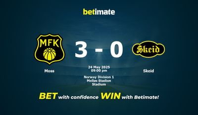 Dự đoán Moss vs Skeid, Tỷ lệ cược & Mẹo cá cược 24/05/2025