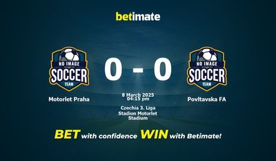 Dự đoán, Tỷ lệ cược & Mẹo cá cược Motorlet Praha vs Povltavska FA 03/08/2025