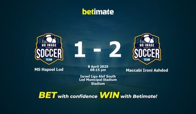 Dự đoán MS Hapoel Lod vs Maccabi Ironi Ashdod, Tỷ lệ cược & Mẹo cá cược 04/08/2025