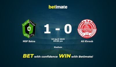 Dự đoán MSP Batna vs AS Khroub, Tỷ lệ cược & Mẹo cá cược 04/10/2025