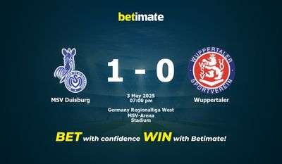 Soi kèo MSV Duisburg vs Wuppertaler, Tỷ lệ & Tip cá cược 03/05/2025