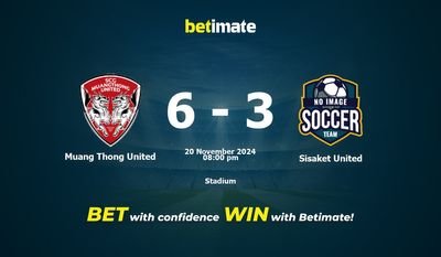 Dự đoán, Tỷ lệ cược và Mẹo cá cược Muang Thong United vs Sisaket United 20/11/2024