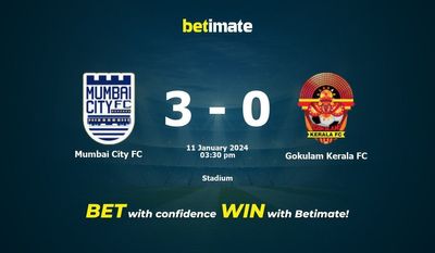 Dự đoán, tỷ lệ và tip cá cược Mumbai City FC vs Gokulam Kerala FC 01/11/2024