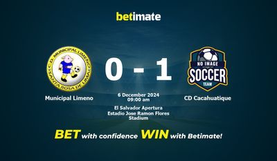 Dự đoán, Tỷ lệ cược & Mẹo cá cược Municipal Limeno vs CD Cacahuatique 12/06/2024