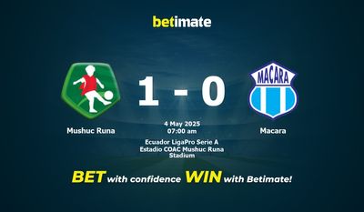 Dự đoán Mushuc Runa vs Macara, Tỷ lệ cược & Mẹo cá cược 05/04/2025