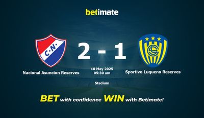 Dự đoán, tỷ lệ cược và mẹo cá cược Nacional Asuncion Reserves vs Sportivo Luqueno Reserves 17/05/2025