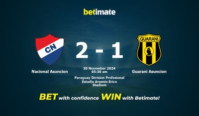 Dự đoán Nacional Asuncion vs Guarani Asuncion, Tỷ lệ & Mẹo cá cược 29/11/2024