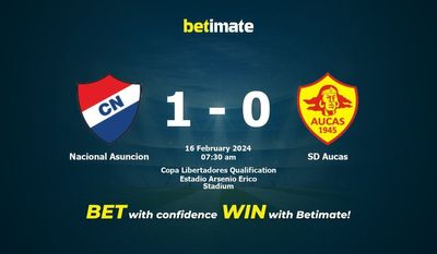 Dự đoán Nacional Asuncion vs SD Aucas, Tỷ lệ & Mẹo cá cược 16/02/2024