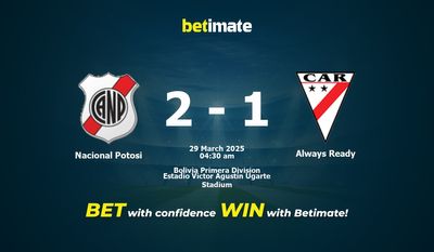 Dự đoán, tỷ lệ cược và mẹo cá cược Nacional Potosi vs Always Ready 28/03/2025
