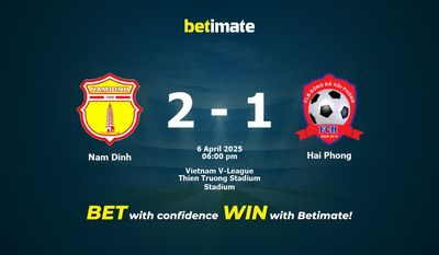 Soi kèo Nam Định vs Hải Phòng, Tỷ lệ & Tip cá cược 06/04/2025