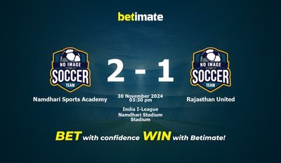 Dự đoán, Tỷ lệ cược và Mẹo cá cược Namdhari Sports Academy vs Rajasthan United 30/11/2024