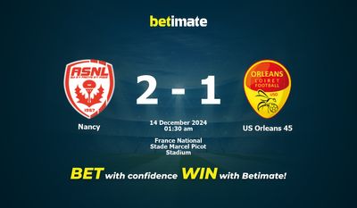 Dự đoán Nancy vs US Orleans 45, Tỷ lệ cược & Mẹo cá cược 13/12/2024