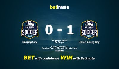 Dự đoán, tỷ lệ cược và mẹo cá cược Nanjing City vs Dalian Young Boy 03/16/2025