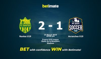 Dự đoán Nantes U19 vs Avranches U19, Tỷ lệ cược & Mẹo cá cược 23/03/2025
