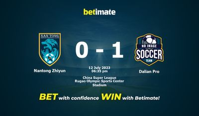Soi kèo Nantong Zhiyun vs Dalian Pro ngày 12/07/2023