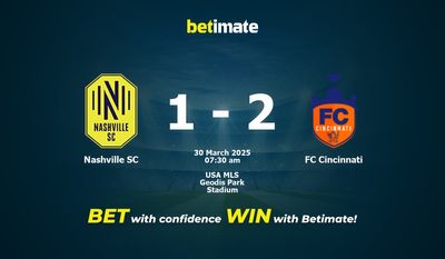 Dự đoán Nashville SC vs FC Cincinnati, Tỷ lệ cược & Mẹo cá cược 30/03/2025
