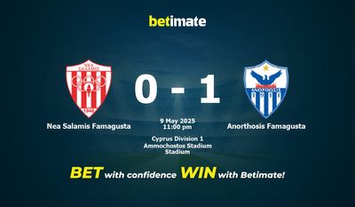 Dự đoán Nea Salamis Famagusta vs Anorthosis Famagusta, Tỷ lệ cược & Mẹo cá cược 05/09/2025