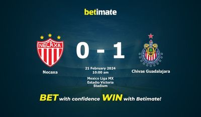 Soi kèo Necaxa vs Chivas Guadalajara, tỷ lệ và tip cá cược 21/02/2024